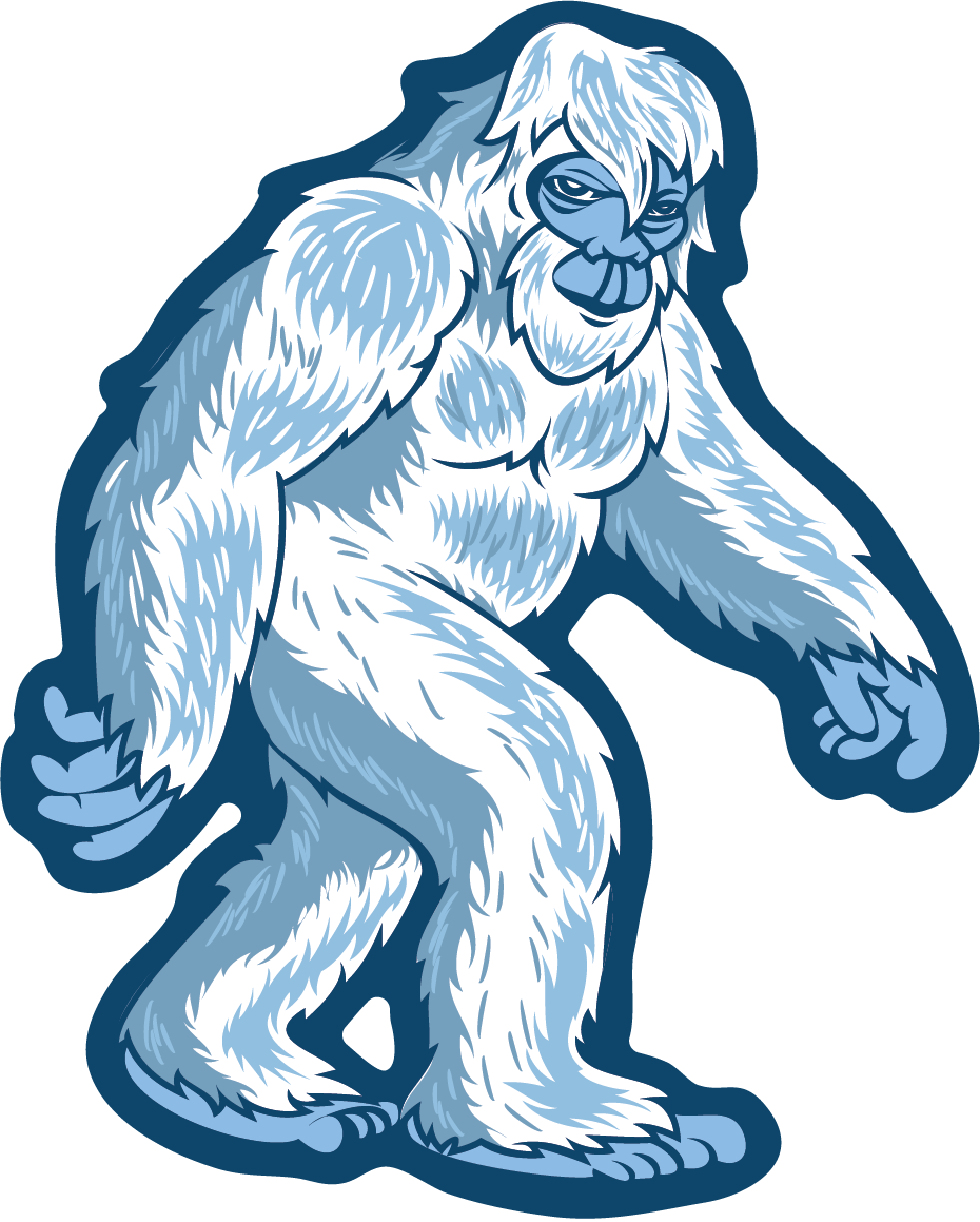 Yeti Stroll Sticker,all Weather Premium Vinyl Sticker - Yeti Snowman Sticker - Transparent PNG Free Download