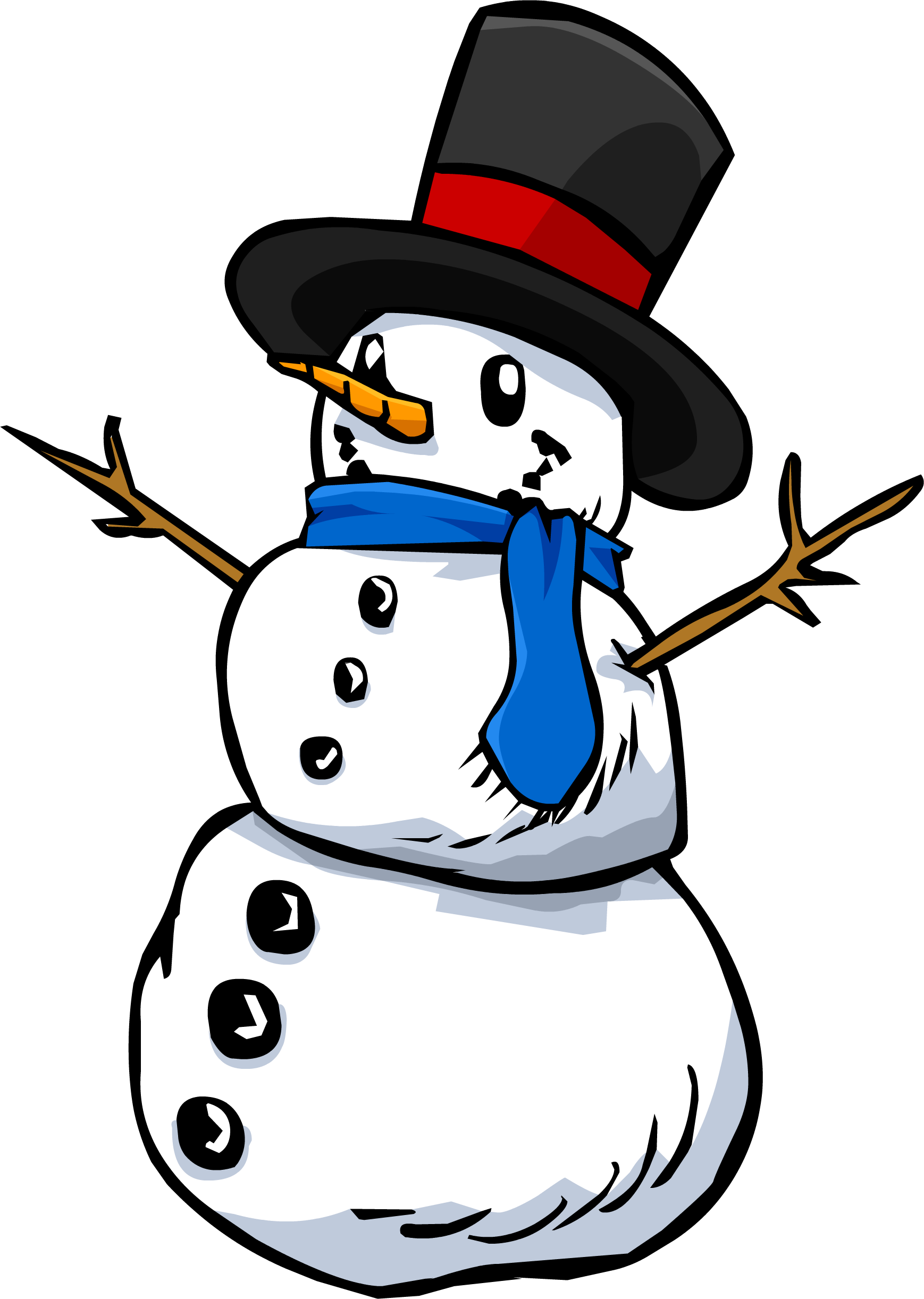 Snowman Sprite 005 - Snowman - Transparent PNG Free Download
