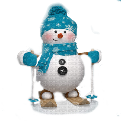Snowman On Ski - Eurographics Snowman Mini Puzzle (100-piece) - Transparent PNG Free Download