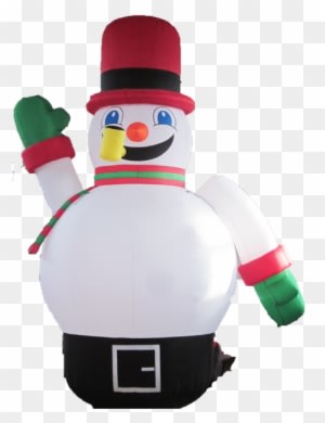 20 Foot Inflatable Snowman - Snowman - Transparent PNG Free Download