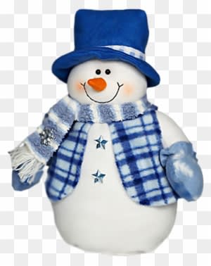 Snowman Png Image - Blue Snowman Png - Transparent PNG Free Download