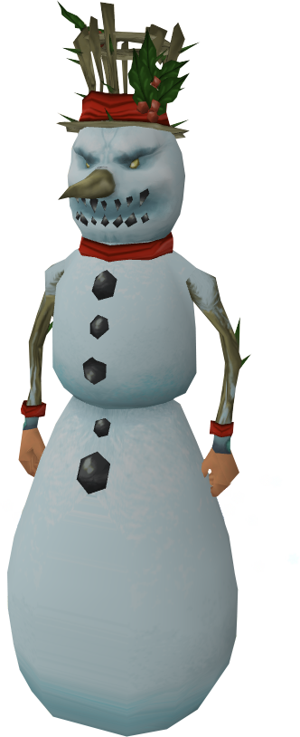 Snowman Outfit Equipped - Runescape Snowman Transparent - Transparent PNG Free Download