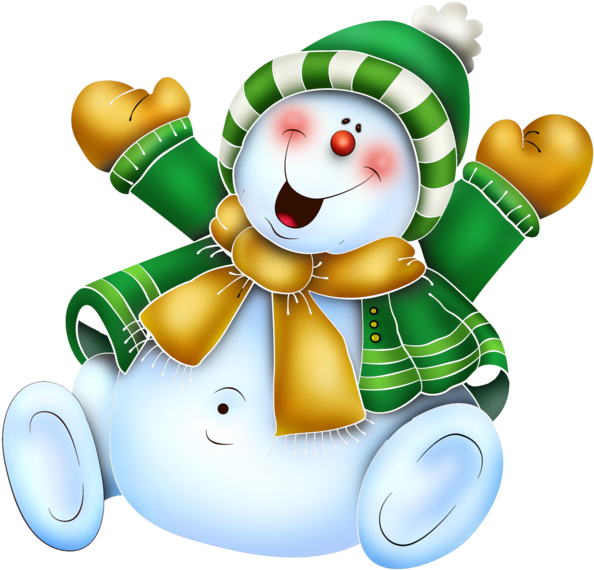 Tubes Noel Bonhomme De Neige - Happy Snowman Ornament (oval) - Transparent PNG Free Download