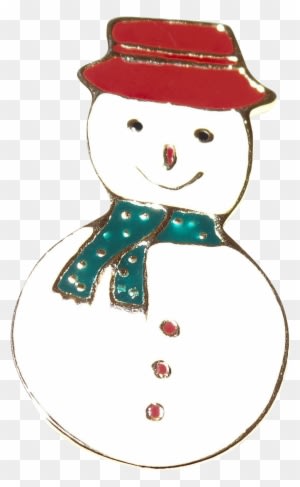 Vintage Snowman Pin Aai Signed - Snowman - Transparent PNG Free Download