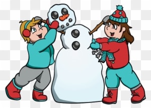 Kids Building Snowman Hi Rez - Snowman-erbauer-rücksendeadresse-aufkleber 5 Blätter. - Transparent PNG Free Download