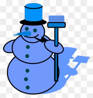Yellow - Snowman Drawing - Transparent PNG Free Download