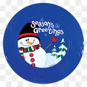 Season's Greetings Pdq - Snowman - Transparent PNG Free Download