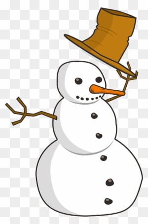 Hat Snowman, Friendly, Greeting, Snow, Winter, Waving, - Snowman Clip Art - Transparent PNG Free Download