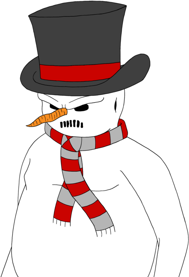 Snowman By Madmonkeydane - Snowman - Transparent PNG Free Download