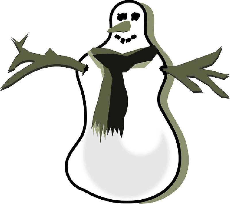 Snowman, Xmas, Winter, Christmas, Snow, Scarf - Snowman - Transparent PNG Free Download