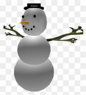 Newest Roblox Snowman - Snowman - Transparent PNG Free Download