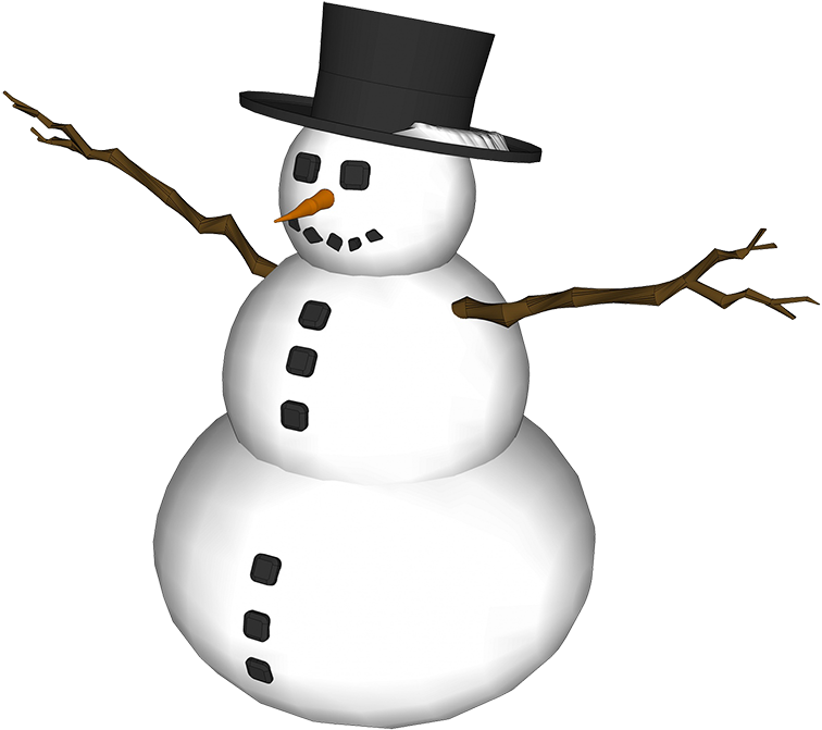 Snowman Clipart Arm - Snowman Png Real - Transparent PNG Free Download