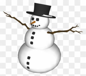 Snowman Clipart Arm - Snowman Png Real - Transparent PNG Free Download