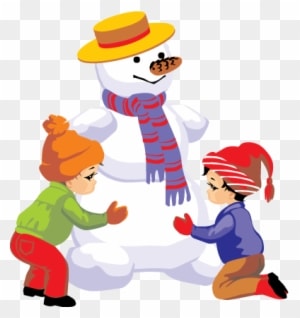 I Built A Snowman Out Of Three Balls - Build A Little Snowman - Transparent PNG Free Download
