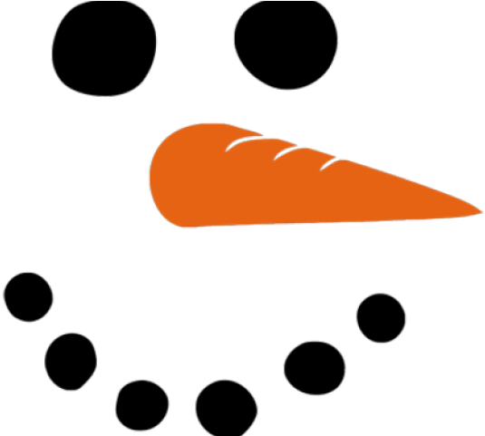 Snowman Clipart Face - Snowman Face Clipart - Transparent PNG Free Download