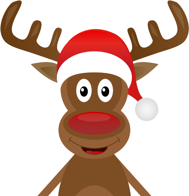 Christmas Deer Png Free Download - Christmas Snowman White Background - Transparent PNG Free Download