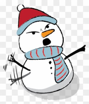 Cute & Lovely Snowman Stickers Messages Sticker-6 - Snowman - Transparent PNG Free Download