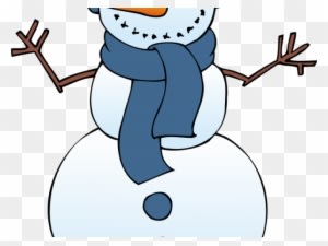 Teal Clipart Black And White - Snowman Clipart - Transparent PNG Free Download