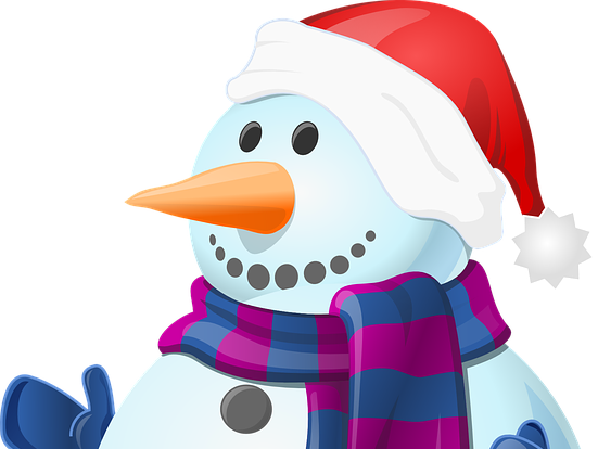 Winter Reading Challenge For Holidays - Snowman Shaded Christmas Greeting Cards - Transparent PNG Free Download