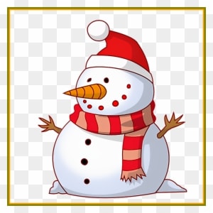 Memory Clipart Concept - Merry Christmas Snowman Clipart - Transparent PNG Free Download
