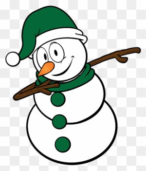 Bleed Area May Not Be Visible - Cool Christmas Drawings Snowman - Transparent PNG Free Download