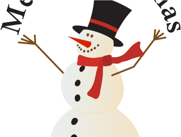 Merry Christmas Clip Art - Snowman Merry Christmas Clip Art - Transparent PNG Free Download