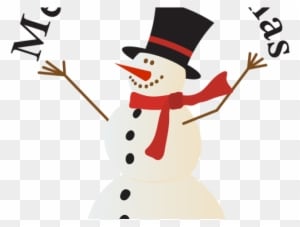 Merry Christmas Clip Art - Snowman Merry Christmas Clip Art - Transparent PNG Free Download