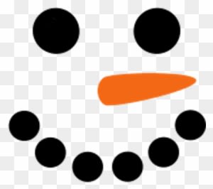 Snowman Face Clipart - Circle - Transparent PNG Free Download