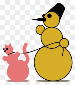 Snowman Clipart, Vector Clip Art Online, Royalty Free - Clip Art - Transparent PNG Free Download