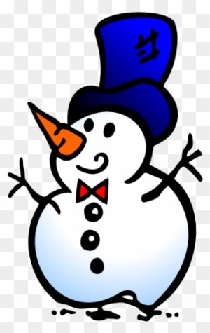Free Clipart Of A Fun, Playful Snowman - Cartoon - Transparent PNG Free Download