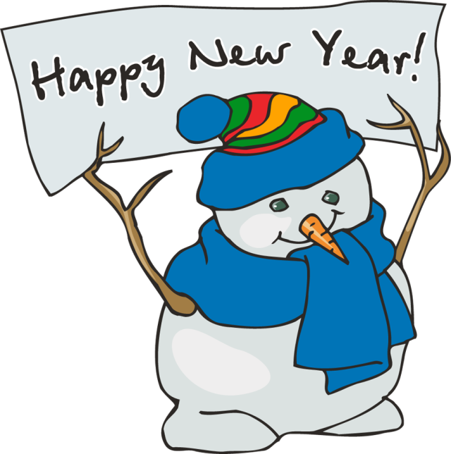 Free Snowman Clipart Transparent Background Hd Images - Happy New Year Clip Art Free - Transparent PNG Free Download
