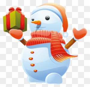 3d Cute Snowman Vector Art - Vector Graphics - Transparent PNG Free Download