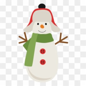 Snowman Svg Scrapbook Cut File Cute Clipart Files For - .com - Transparent PNG Free Download