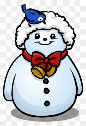 Santa Hat Snowman Sprite 001 - Cartoon - Transparent PNG Free Download