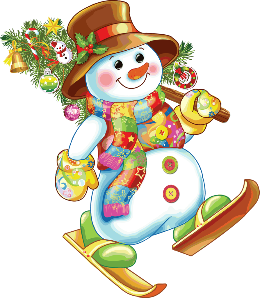 Snowman - Клипарт Снеговик - Transparent PNG Free Download