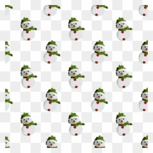 Snowman-seamless Pattern - Snowman-seamless Pattern - Transparent PNG Free Download