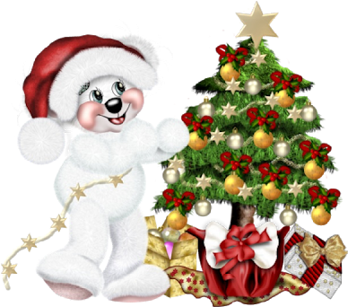 Creddy Teddy And Xmas Snowman - Merry Christmas - Transparent PNG Free Download