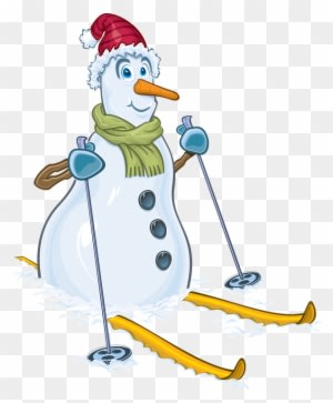 Country Snowman Clipart 8, - Clipart Lumiukko - Transparent PNG Free Download