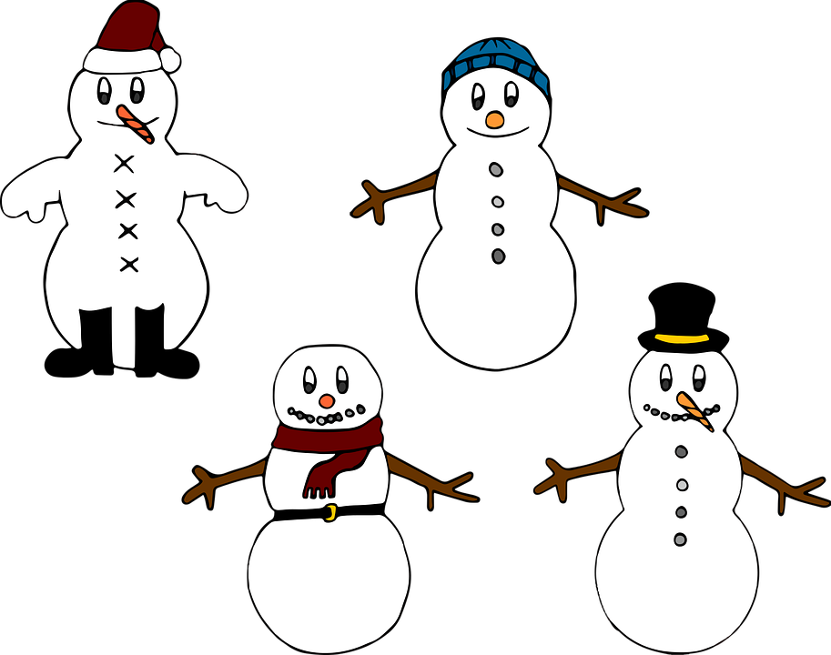 Funny Snowman Clipart 22, - Christmas Coloring: An Adult Christmas Coloring Book: - Transparent PNG Free Download