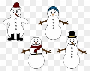 Funny Snowman Clipart 22, - Christmas Coloring: An Adult Christmas Coloring Book: - Transparent PNG Free Download