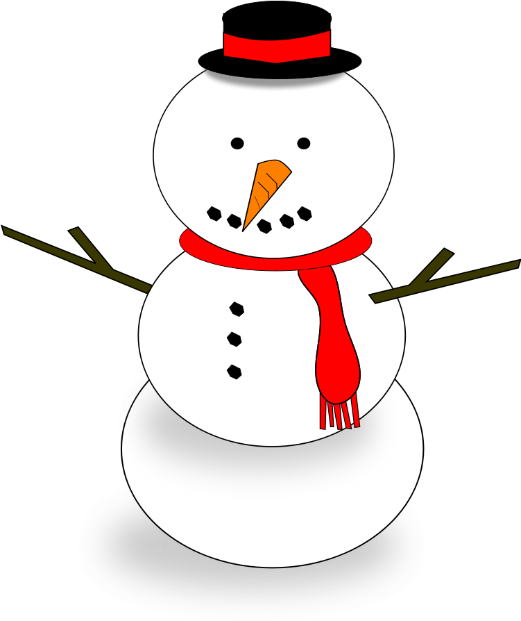 Snowman Clipart - Cachecol Boneco De Neve - Transparent PNG Free Download