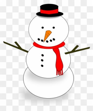 Snowman Clipart - Cachecol Boneco De Neve - Transparent PNG Free Download