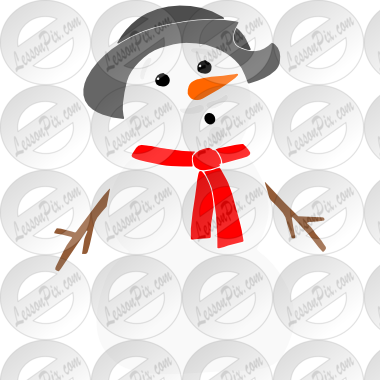 Quixotic Snowman Stencil - Cartoon - Transparent PNG Free Download