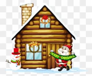 Explore Snowman Clipart, Christmas Clipart And More - Christmas House Clipart - Transparent PNG Free Download
