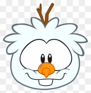 Snowman Puffle - Club Penguin Brown Puffle - Transparent PNG Free Download