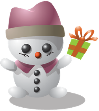 Snowman - Clipart - Cartoon - Transparent PNG Free Download