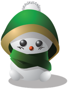 Snowman - Clipart - Illustration - Transparent PNG Free Download