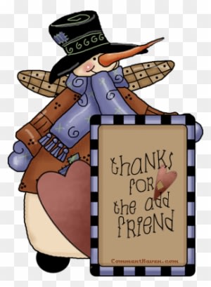 Thanks Add Snowman Comment - Craft - Transparent PNG Free Download