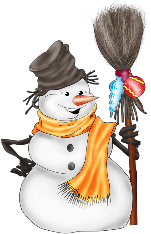 Chirstmas Clip Art Of Snowman - Christmas Day - Transparent PNG Free Download