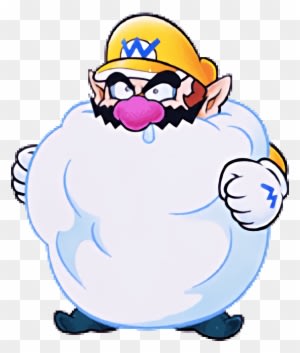 Snowman Wario - Snowman Wario - Transparent PNG Free Download